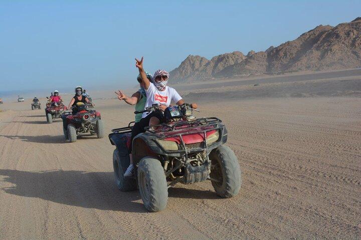 Sharm El-Sheikh Desert Safari Quad bike & Camel Ride