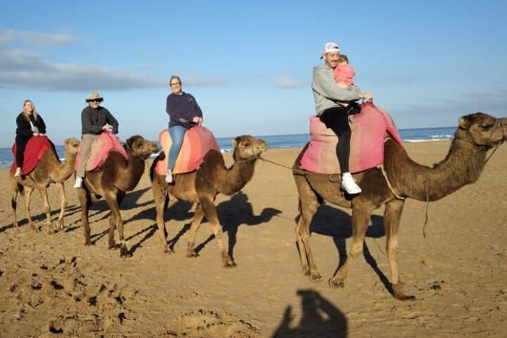 Tangier Camel Ride On The Beach