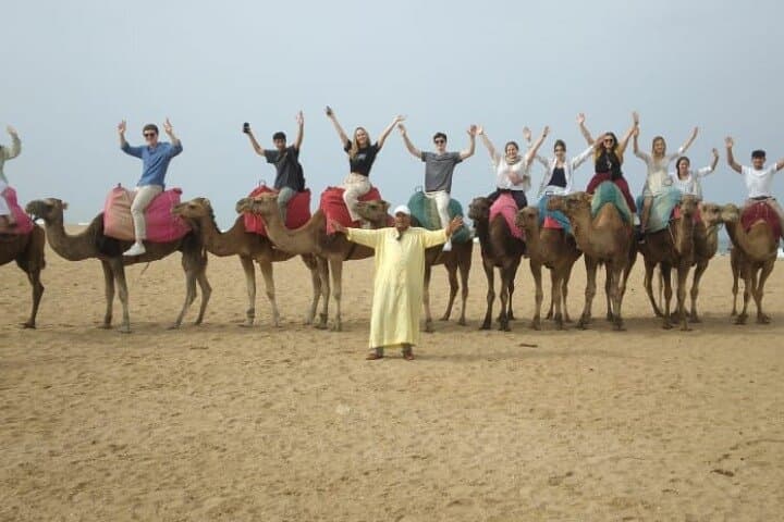 Tangier Camel Ride On The Beach