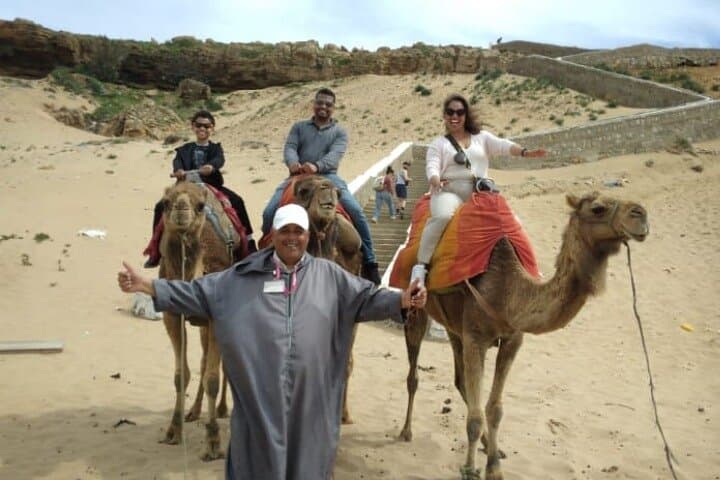 Tangier Camel Ride On The Beach