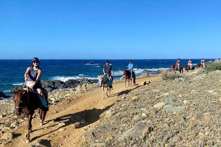Horseback Ride Tour to Natural Pool in Arikok National Park