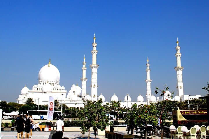 Ferrari World Adventure with Grand Mosque Tour from Dubai