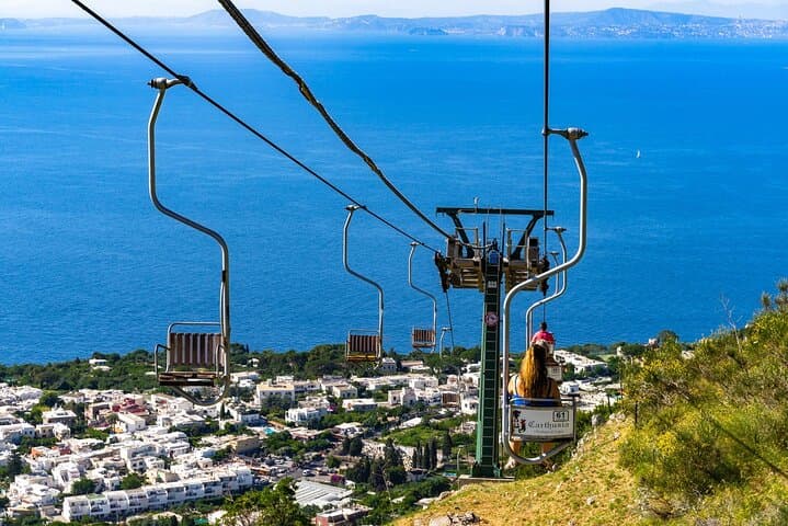 Full-Day Capri, Anacapri and Blue Grotto Tour from Naples