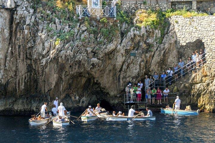 Small Group Tour to Blue Grotto, Anacapri and Capri