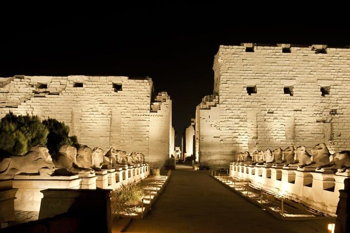 Karnak Temple Sound & Light Show with Ticket & Transfer