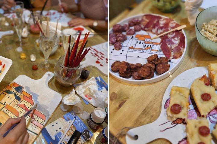 Paint,Sip&Savor Local Flavor:Discover Dubrovnik Like Never Before