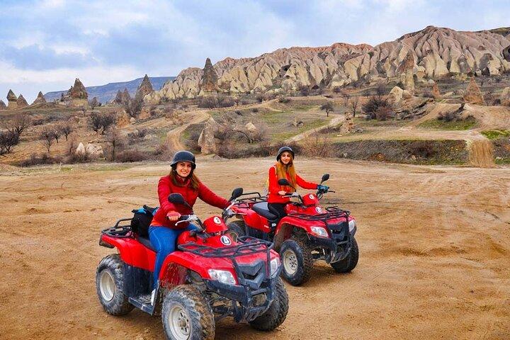 Cappadocia Quad (ATV) Safari Tour with Hotel Pickup & Helmet
