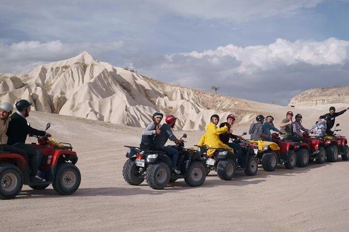 Cappadocia Quad (ATV) Safari Tour with Hotel Pickup & Helmet