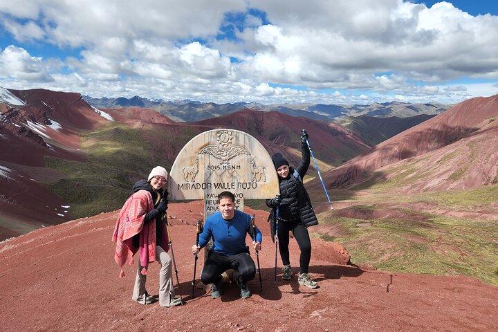 Vinincunca Rainbow Mountain Tour and optional visit to Red Valley.