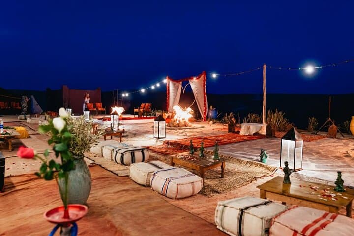 Camel Ride at Marrakech Desert Agafy with Dinner