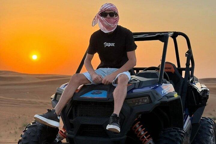 Dubai Evening Desert Safari Tour with Hotel Transfer & Live BBQ