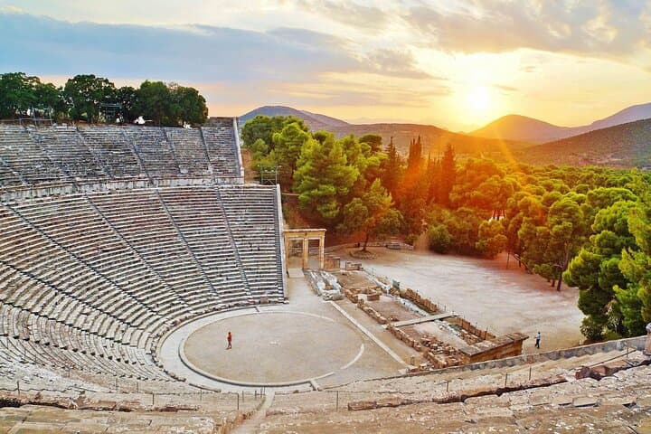Tour and Live Performance in the Ancient Theater of Epidaurus