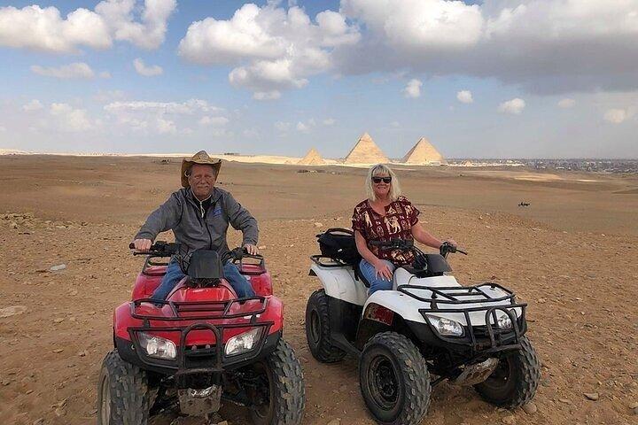 Giza pyramids, Sphinx, ATV bike,Camel ride,Dinner cruise&shopping