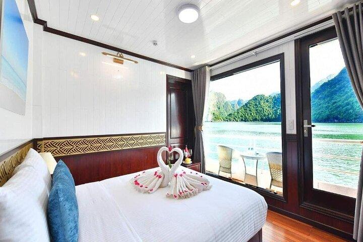 2 Days Ha Long & Lan Ha Bay on 5* Cruise with Balcony Cabin