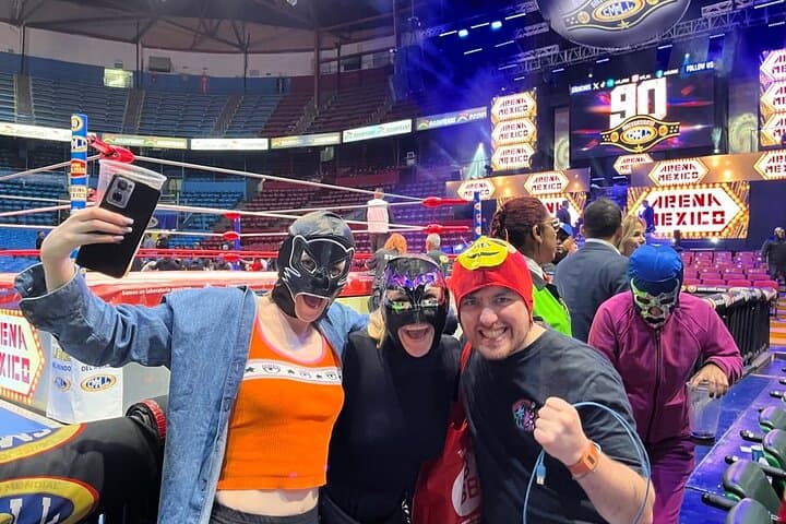 Saturday Lucha Libre, Tacos and Mezcal in Downtown night fever