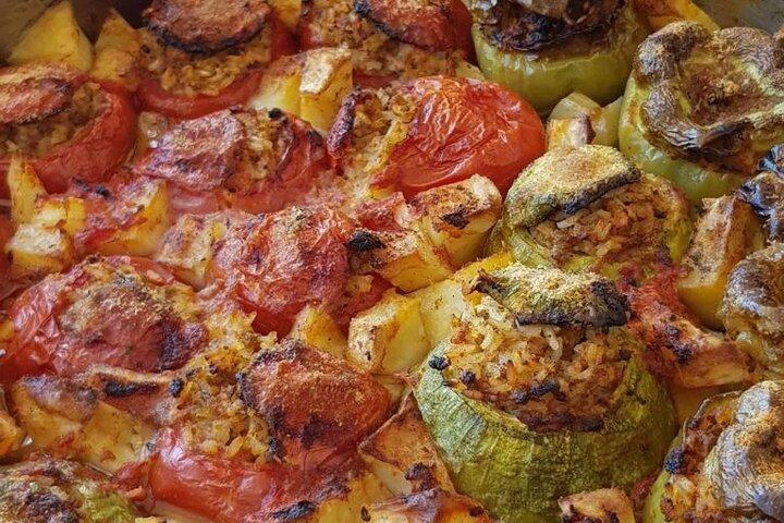 Market-to-Table Adventure: Private-Yemista or Mousaka