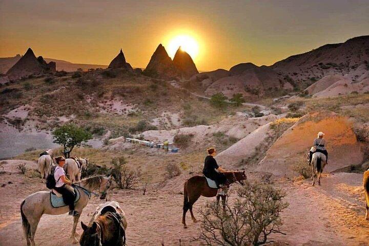 Cappadocia Horseback Riding Tour with Hotel Pickup & Helmet