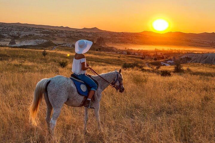 Cappadocia Horseback Riding Tour with Hotel Pickup & Helmet