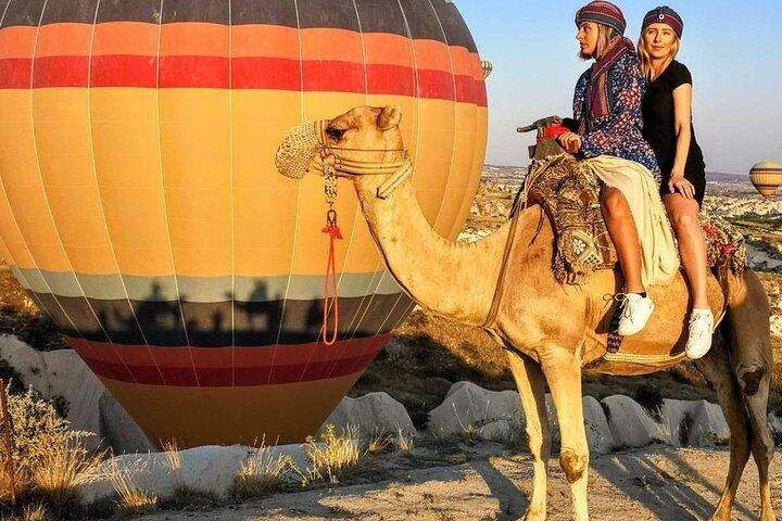 Cappadocia Camel Riding Tour Sunrise, Daytime or Sunset