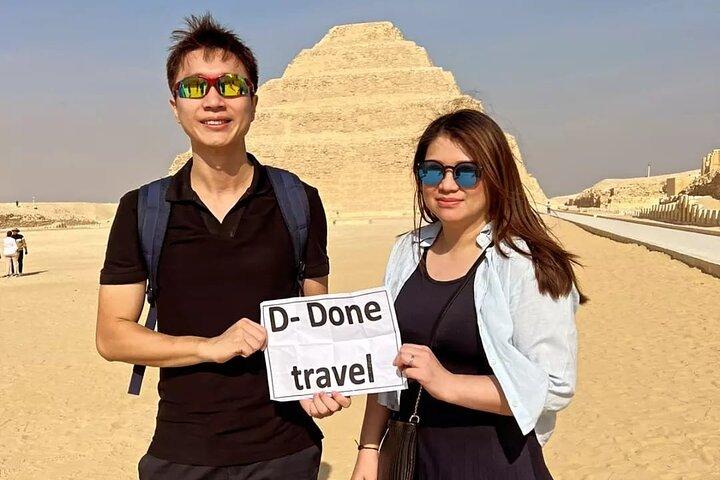 Private tour at Pyramids of Giza , Sphinx , Memphis and Saqqara