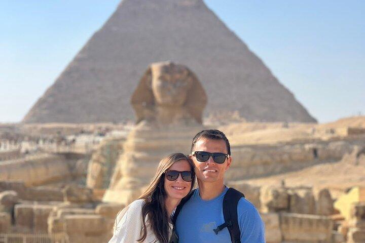 Private Tour Giza pyramids , Sphinx and Egyptian museum with Lunch
