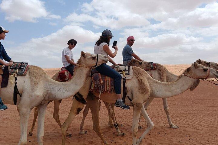 Sharing Tour to Wadi Bani Khalid & Wahiba Sand Desert with Sunset