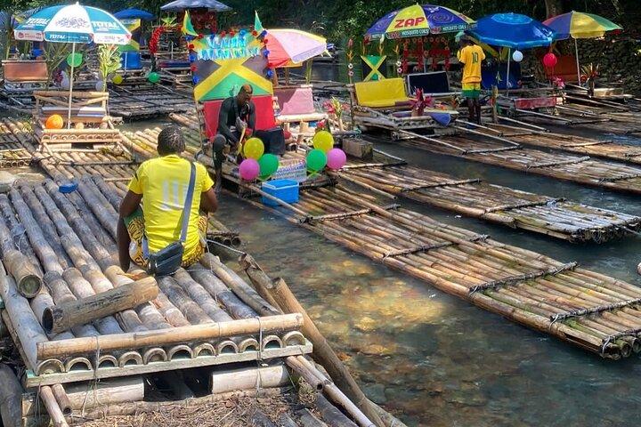 Bamboo River Rafting With Limestone Massage From Negril
