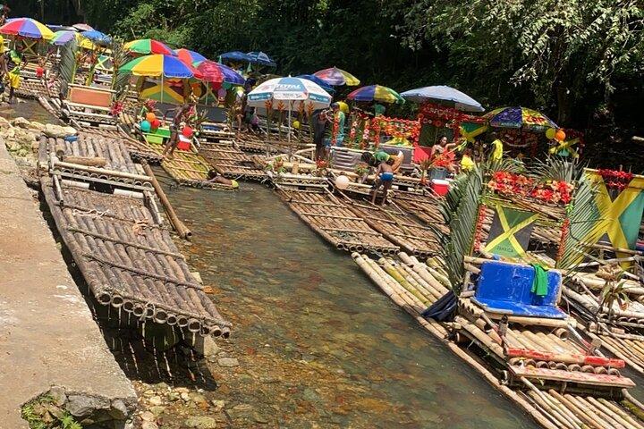 Bamboo River Rafting With Limestone Massage From Negril