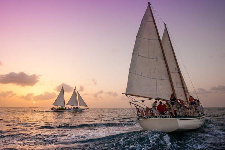 Key West Small-Group Sunset Sail with Wine and Hors d'oeuvres