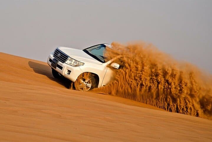 Dubai: Jeep Desert Safari, Camel Ride, and Quad Bike Tour