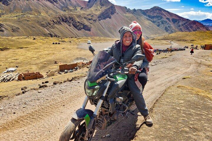 Rainbow Mountain Vinicunca Peru, Easy Tour with Motorcycle Option