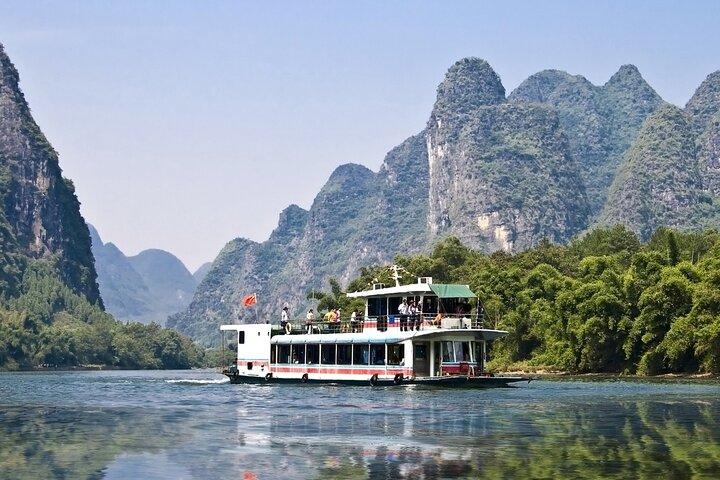 1 Day Private Tour: Li River Cruise from Guilin & Yangshuo Biking