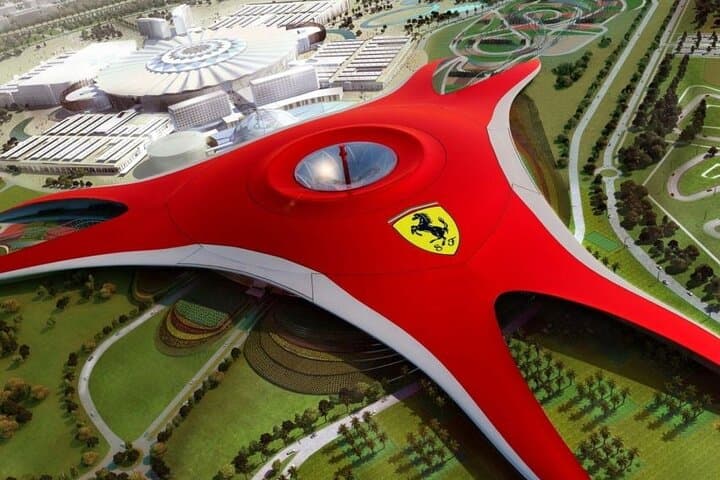 Ferrari World Abu Dhabi Tickets with Private Transfer from Dubai