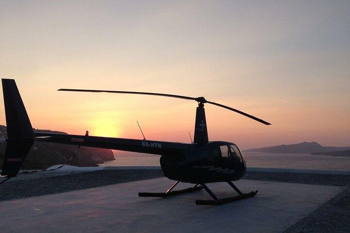 Private Helicopter Transfer from Athens to Mykonos