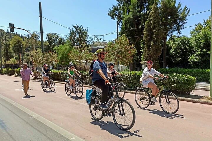 Explore Athens Historical Centre by Bike