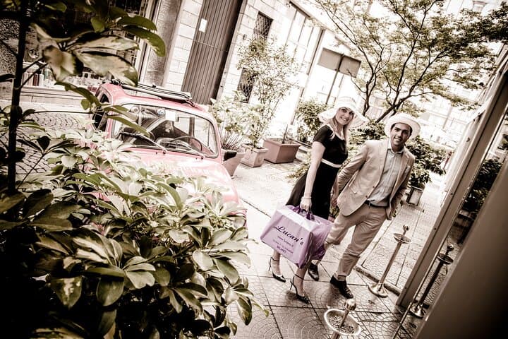 3 hour Vintage Fiat 500 Big Central City Tour in Milan