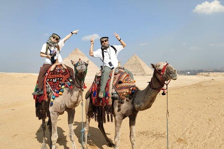 Giza pyramids, Sphinx, ATV bike,Camel ride,Dinner cruise&shopping