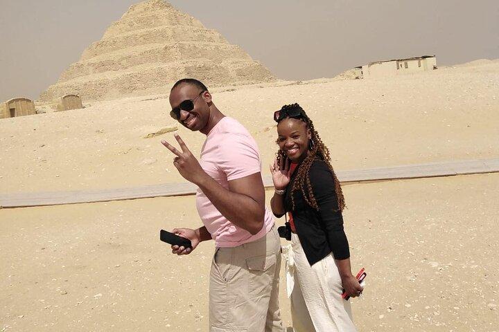 Private Tour Sakkara Step Pyramid, Memphis City, Dahshur Pyramids