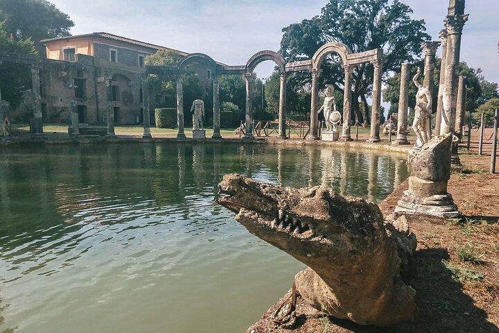 Day Trip Rome Car Tivoli Unesco Villa D'este & Hadrian Villa