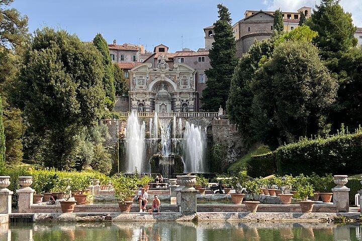 Day Trip Rome Car Tivoli Unesco Villa D'este & Hadrian Villa