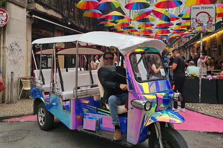Special Guided Tour of Tuk Tuk Lisbon Historic 2 Hours