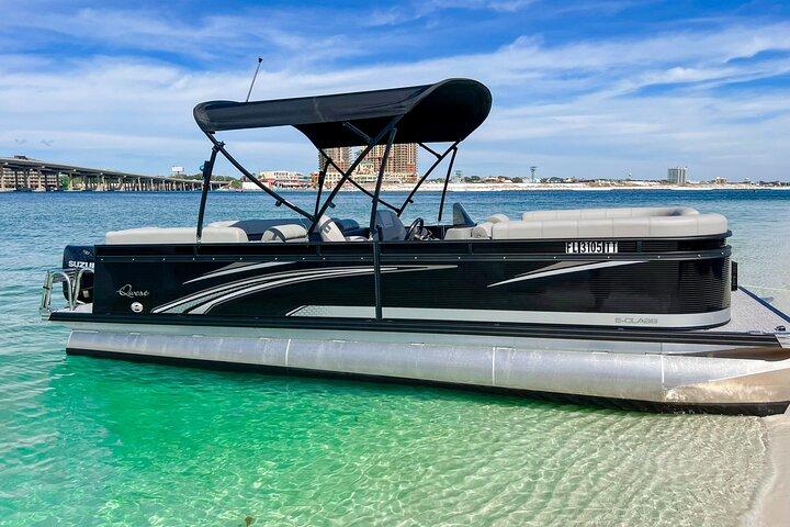 9Hour Pontoon Boat Rental in Navarre,FL Relax & Explore the Coast
