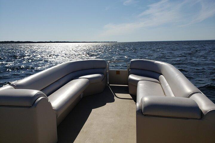 9Hour Pontoon Boat Rental in Navarre,FL Relax & Explore the Coast
