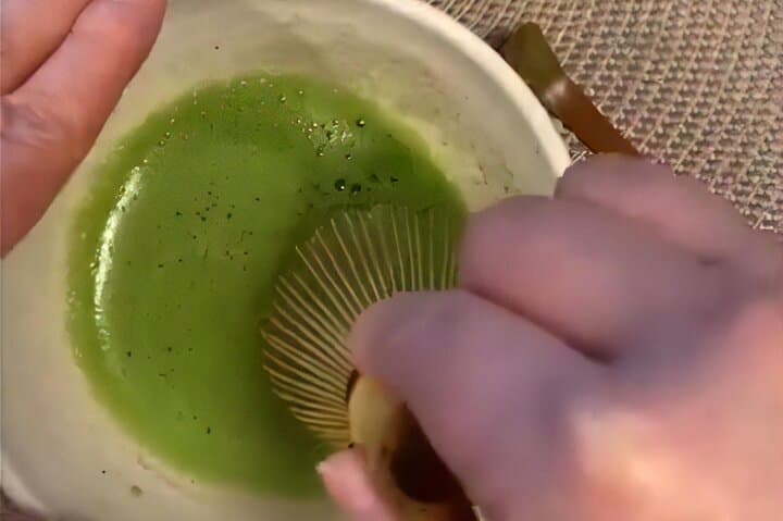 Matcha table tea ceremony experience in Tokyo