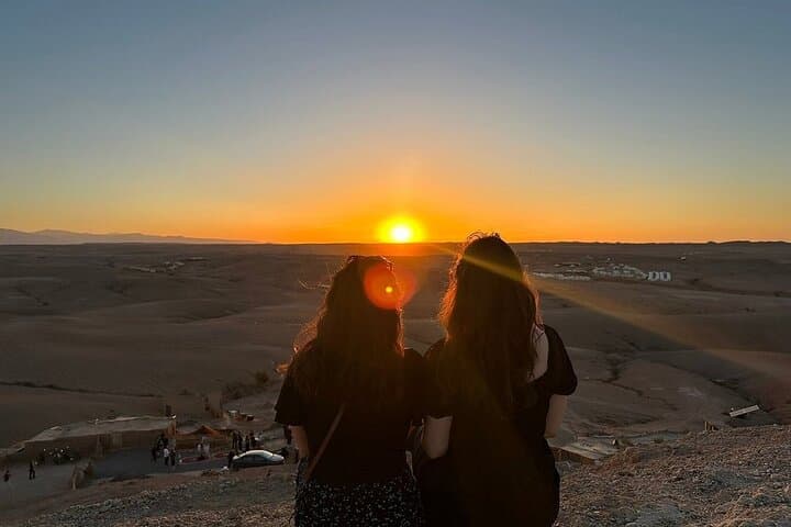 Agafay Desert Sunset Tour with Dinner show from Marrakech