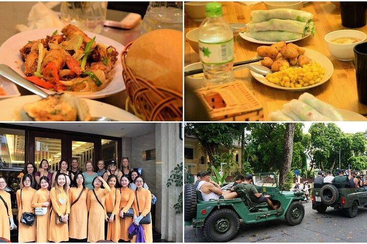 Hanoi Jeep Foodie Tours Led By Women
