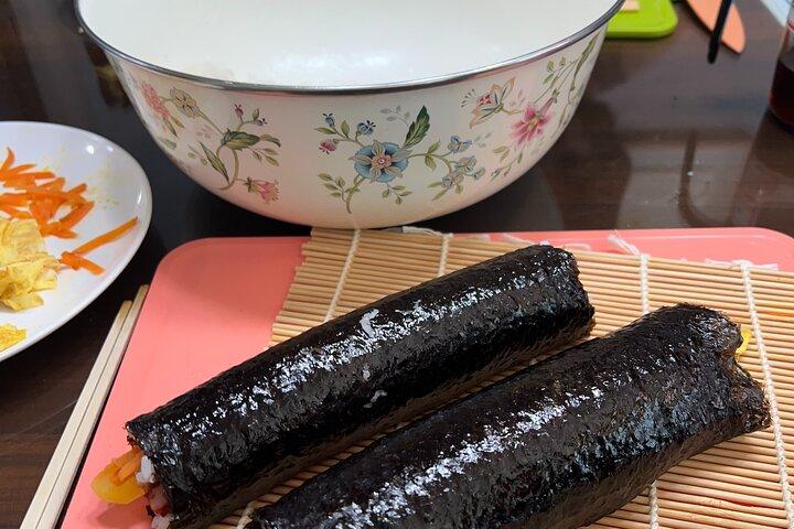 Korean Grandma Cooking Class l Gimbap & Kimchi Pancake l Seoul