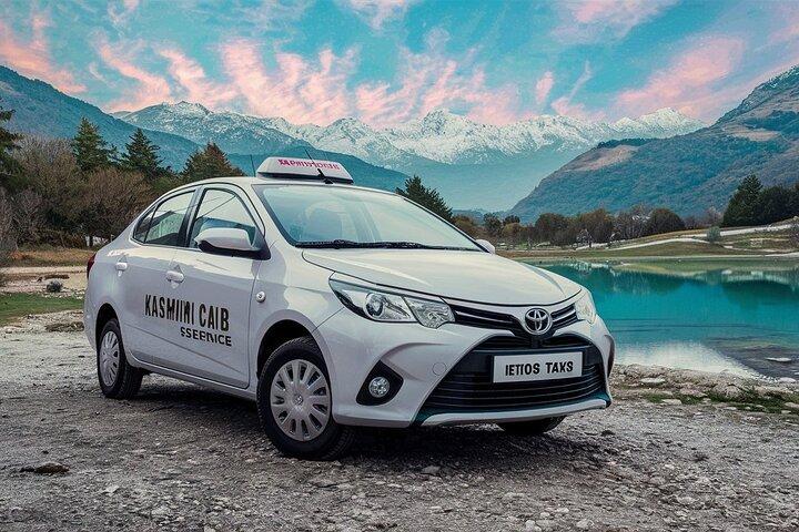 Private Sedan Cab to and from Srinagar Airport and Dal Lake