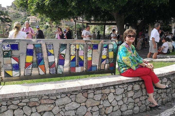 Messina tour Taormina,Savoca the Godfather,Castelmola and cannoli