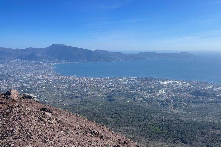 Pompeii and Vesuvius Tour from Positano Small Group